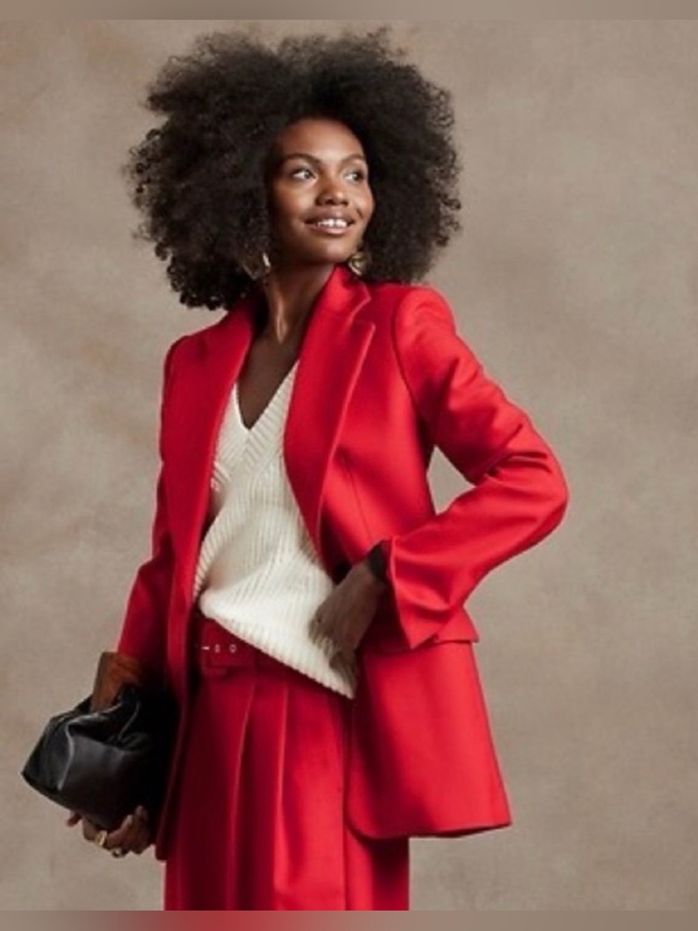 NWT Banana Republic Lido Sculpted Italian Wool Blazer